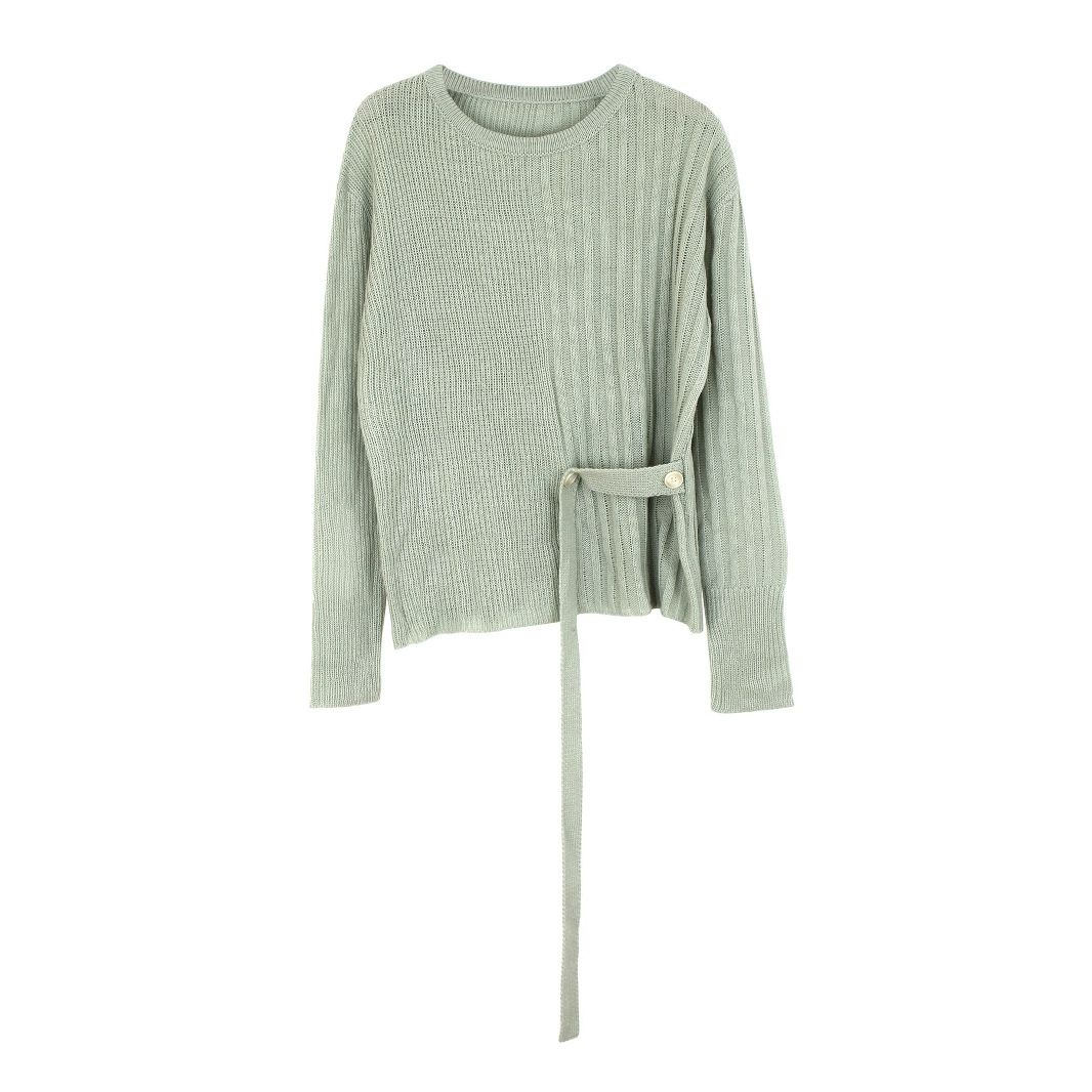 Maglione da donna in maglia, leggero, traforato, ideale per primavera/estate, modello SSU-00053