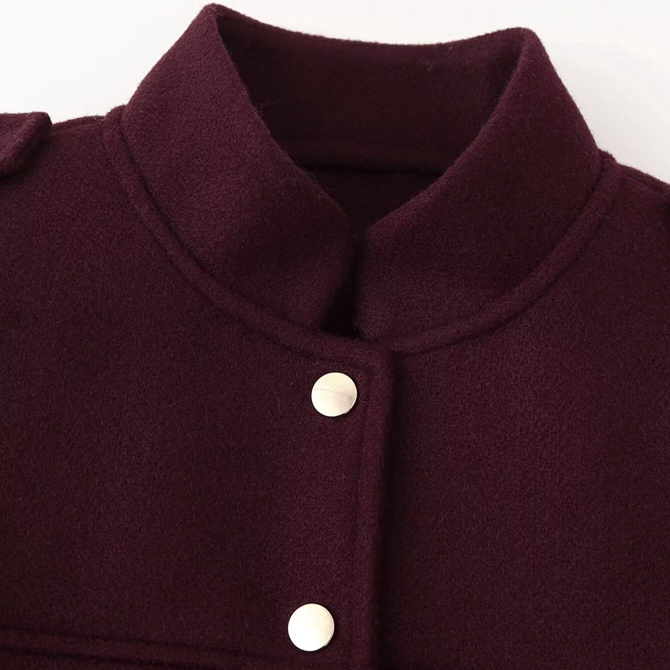 Veste courte en similicuir - Élégante, douce et classique KUN-00009