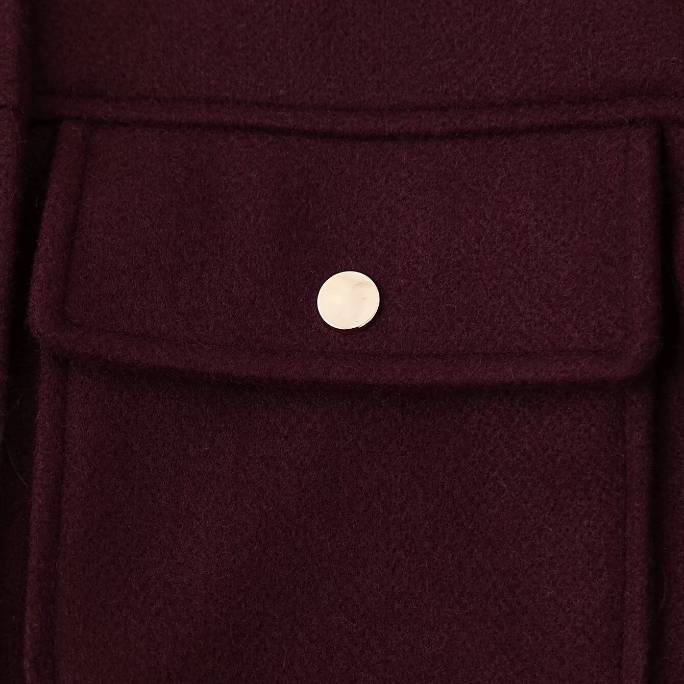 Veste courte en similicuir - Élégante, douce et classique KUN-00009