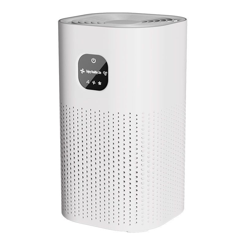 Portable USB Air Purifier for Home & Office, Negative Ion Generator for Smoke & Formaldehyde Removal, Quiet Desktop Air Cleaner for Baby Room