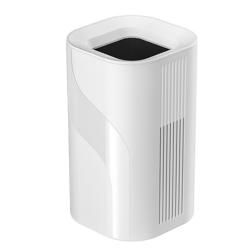 Compact HEPA Air Purifier with Multi-Stage Activated Carbon Filtration, 360° Air Circulation, Quiet Operation, Type-C Charging Odor & Dust Eliminator