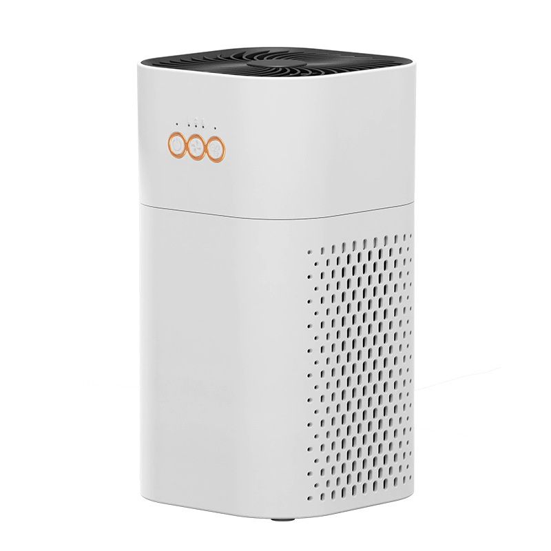 Portable HEPA Air Purifier with Activated Carbon, Blue Light Ionizer & Aromatherapy Tank, 2-Speed, Quiet Night Mode, USB-C Powered Air Cleaner