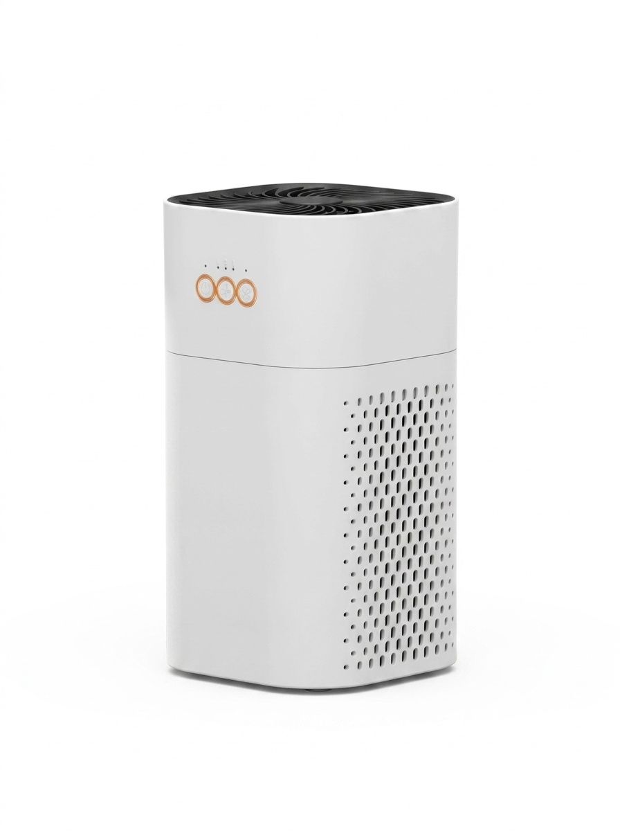 Portable HEPA Air Purifier with Activated Carbon, Blue Light Ionizer & Aromatherapy Tank, 2-Speed, Quiet Night Mode, USB-C Powered Air Cleaner