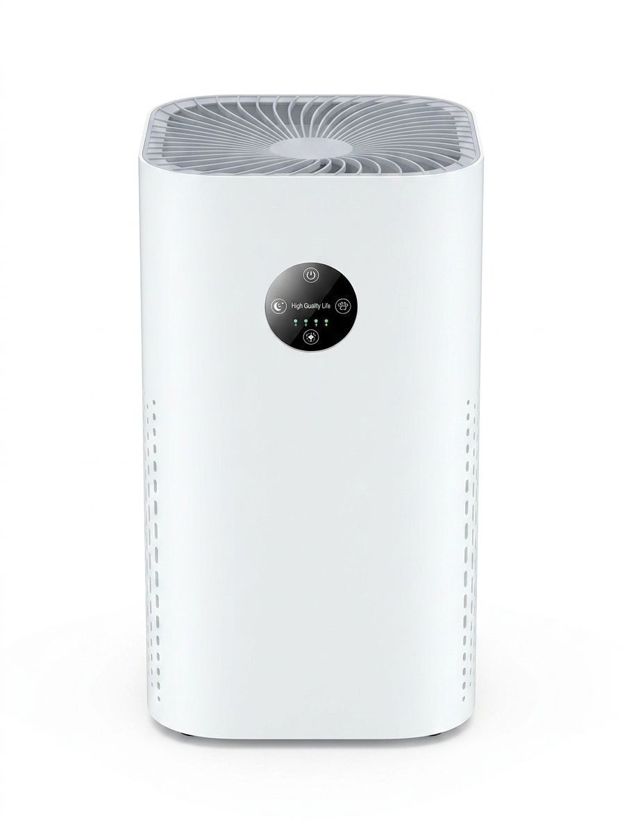 Smart HEPA Air Purifier with Negative Ion Technology, High-Efficiency Filtration for Formaldehyde, Allergens & Odors, Quiet Operation with Remote Control