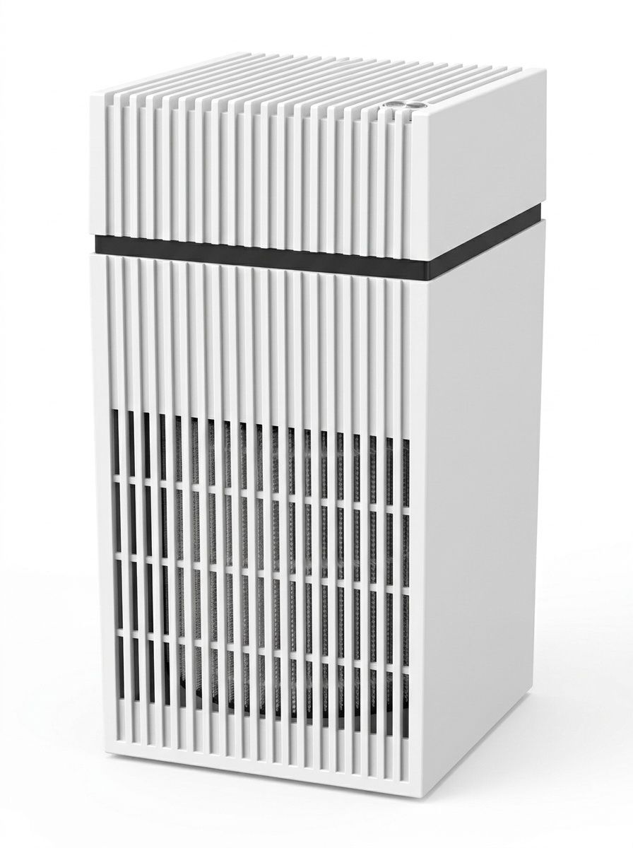 4L Mist-Free Humidifier with Advanced Negative Ion Purification, Built-in Aromatherapy Box, Quiet Natural Evaporation, Touch Controls & USB Power