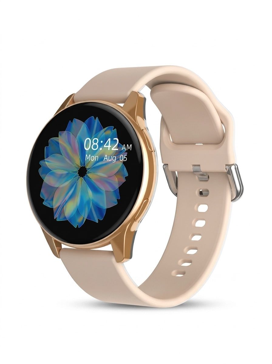 CT2 Smartwatch Fitness Tracker with Bluetooth Call & Music - Silicone Watch Band