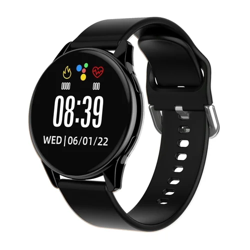 ZW59 Smartwatch Fitness Tracker met Bluetooth-bellen en muziek - Siliconen horlogeband
