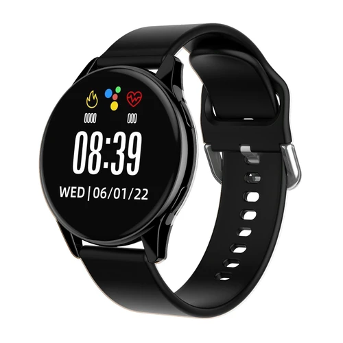 CT2 Smartwatch Fitness Tracker with Bluetooth Call & Music - Silicone Watch Band