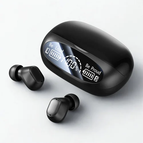Wireless 6.0 Earbuds with LED Digital Power Display Model#M151