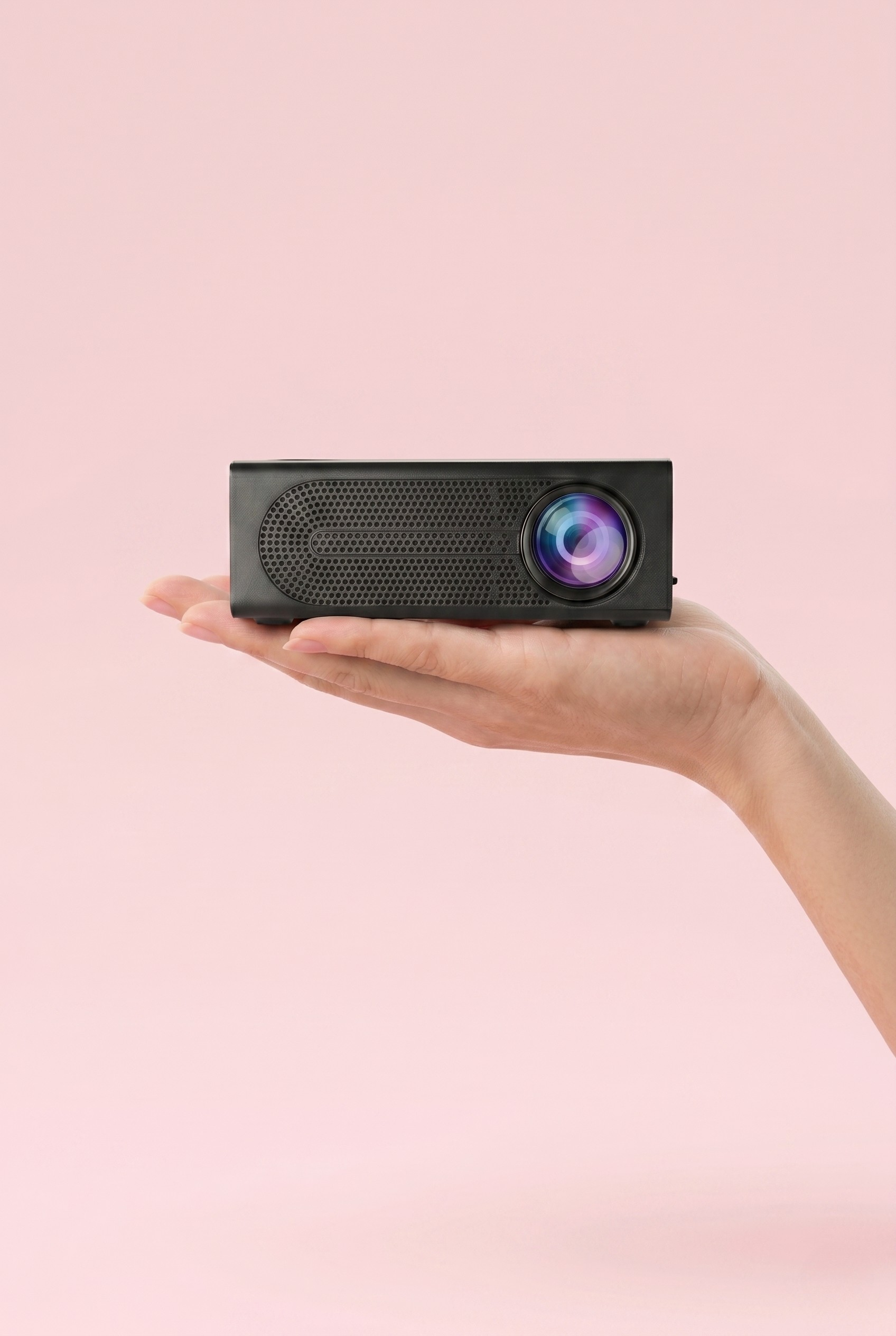 Mini Portable Mobile Phone 1080PFull HD Smart Projector - Support Android & IOS Connectable - Model#M200S