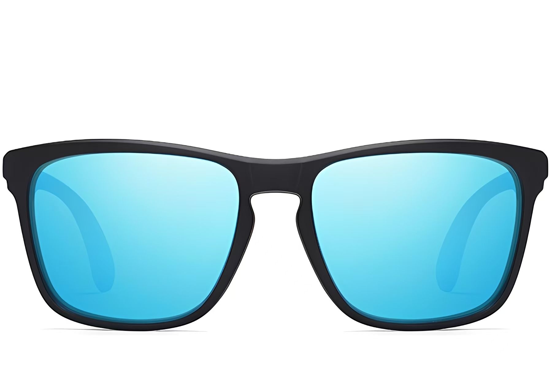 Rectangular Black TR90 Sunglasses #BS0205-0002