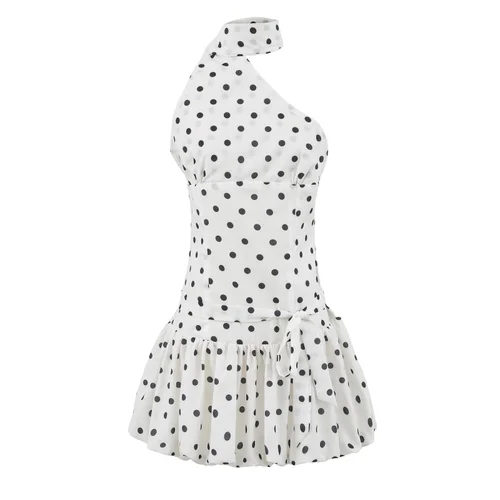 Women's Mini Halter Dress - Fashionable & Classic KUN-00157
