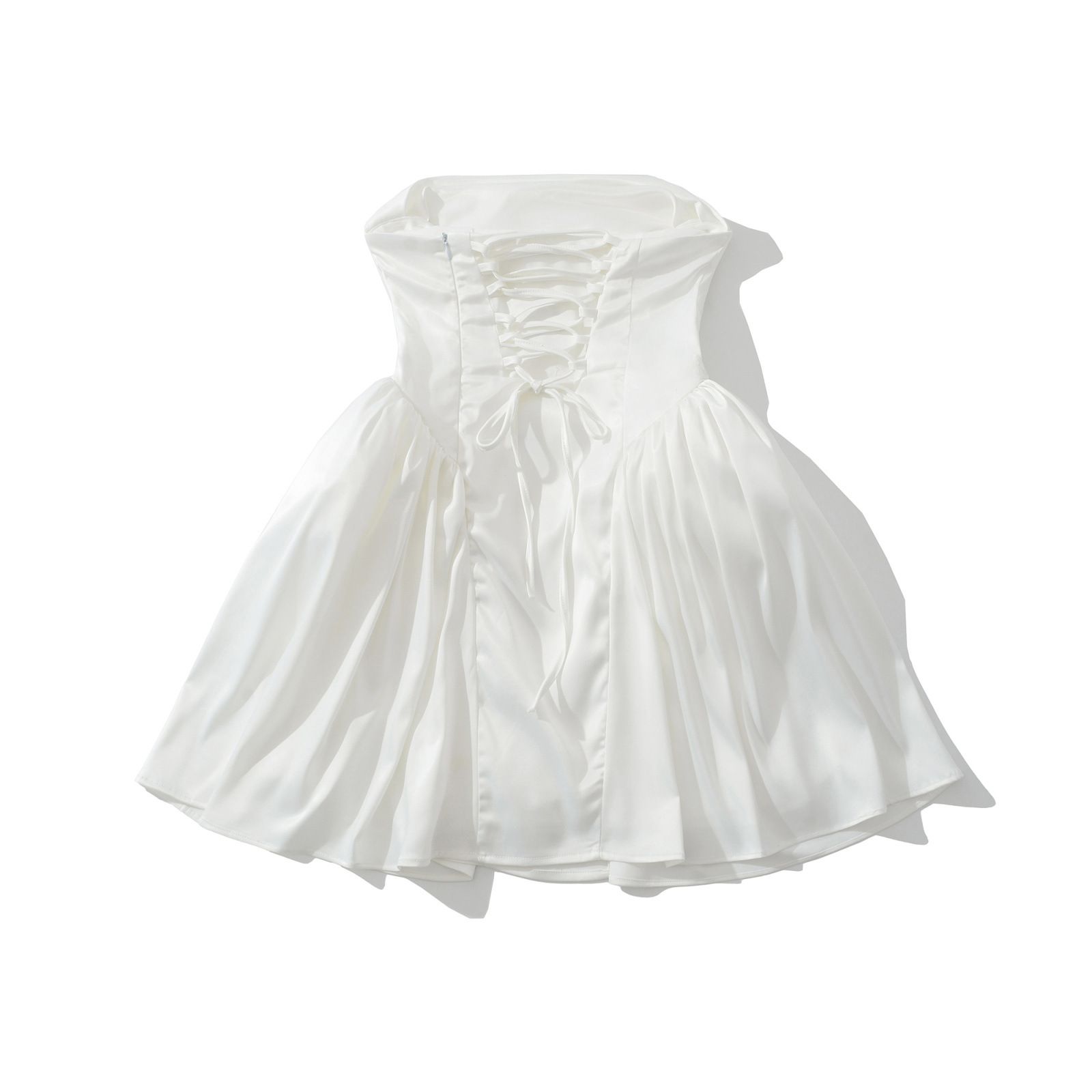 Robe mini bustier en maille - Élégante et polyvalente KUN-00020