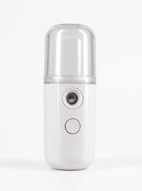 Instant Hydration Nano Facial Mister with 30ml Water Tank & USB Rechargeable, Light Blue/White/Pink