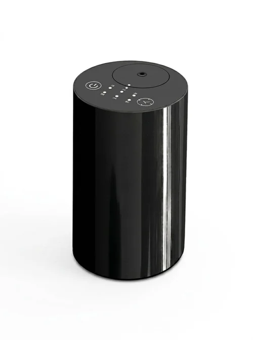 Advanced Cold Mist Silent Wireless Essential Oil Diffuser with Smart Timing, Black