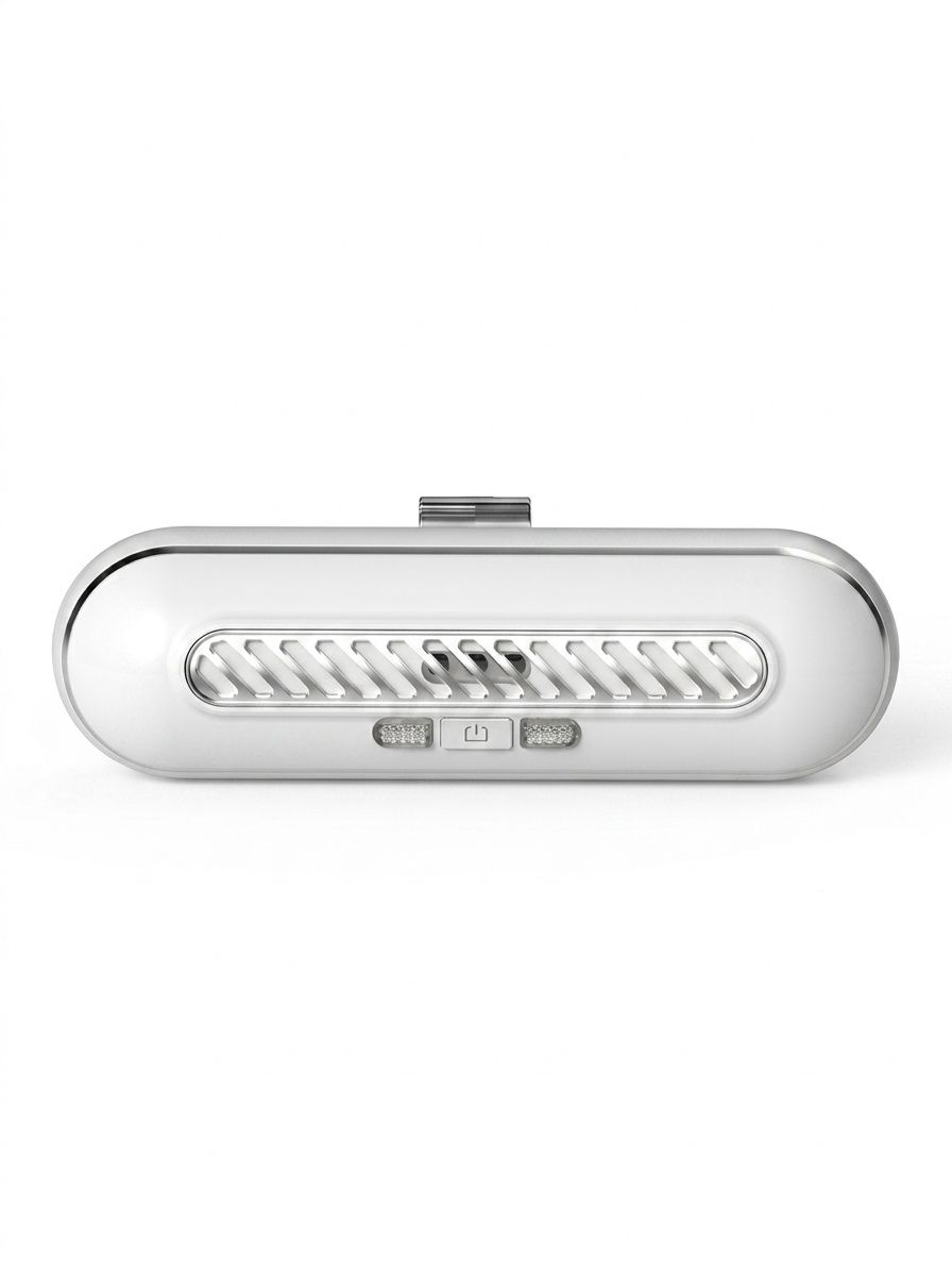 Ozone UV Refrigerator Deodorizer & Sterilizer, 1200mAh Rechargeable, 3 Modes for Fresh Food