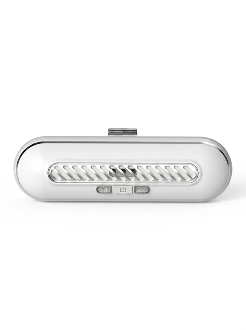 Ozone UV Refrigerator Deodorizer & Sterilizer, 1200mAh Rechargeable, 3 Modes for Fresh Food
