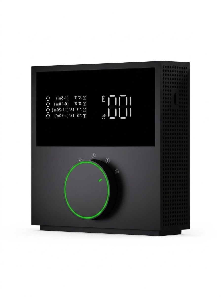 Portable Negative Ion Air Purifier, 2400mAh Battery, Odor & Formaldehyde Removal, 4 Modes