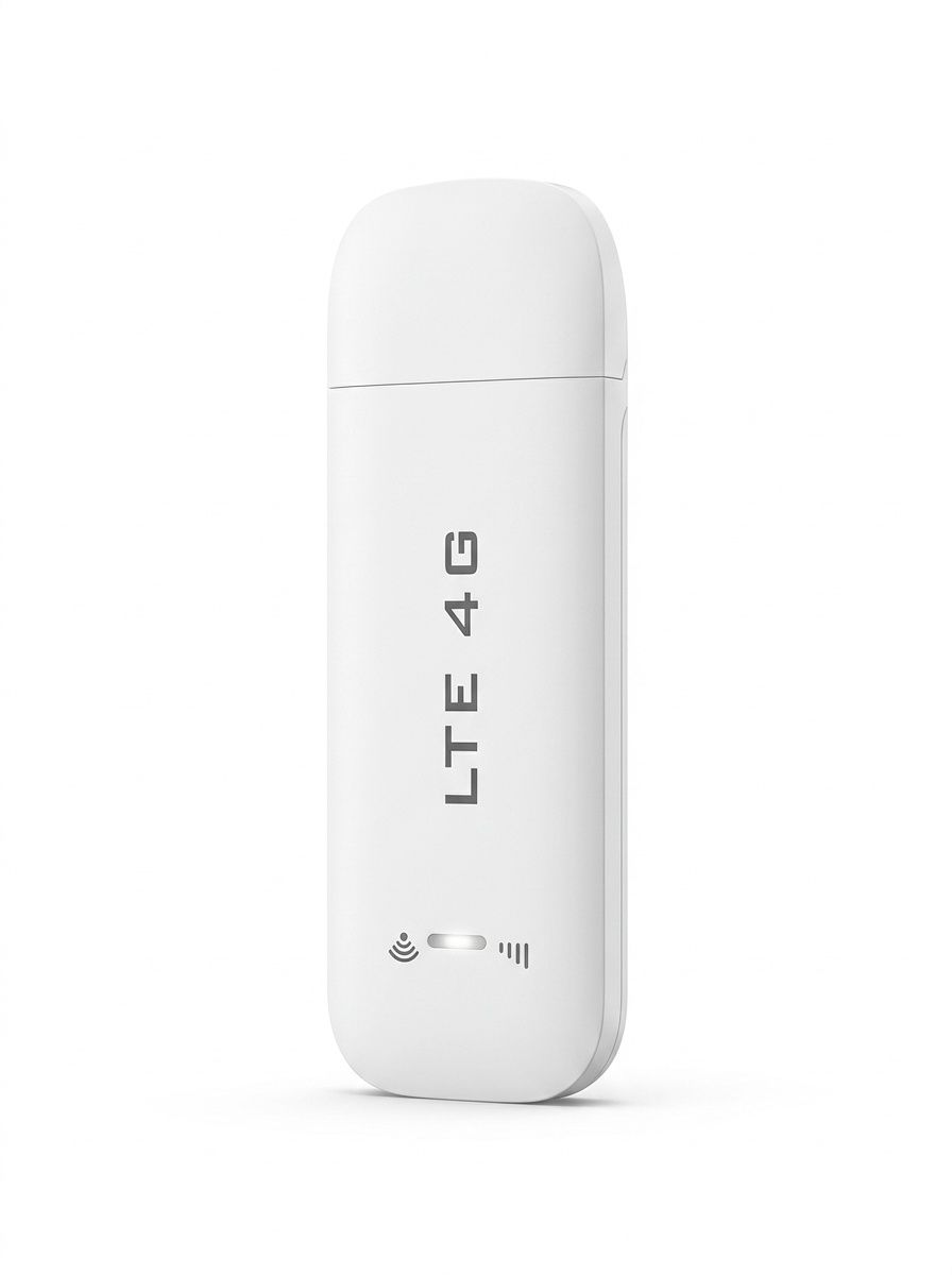DNXT U96-3 4G LTE USB WiFi Dongle Modem, Plug and Play Travel Hotspot Router with SIM Card Slot, Supports up to 8 Devices