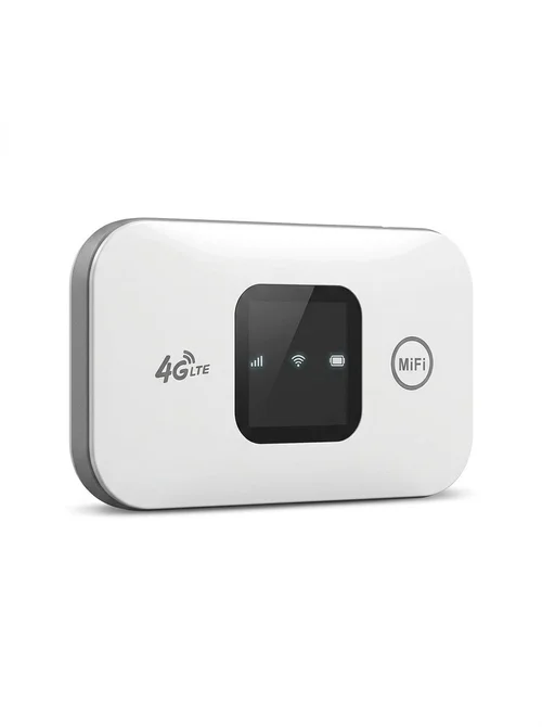 MF800 Portable 4G LTE Mobile WiFi Hotspot Router, Unlocked Pocket MiFi with SIM Card Slot, LED Indicator, Supports up to 10 Devices
