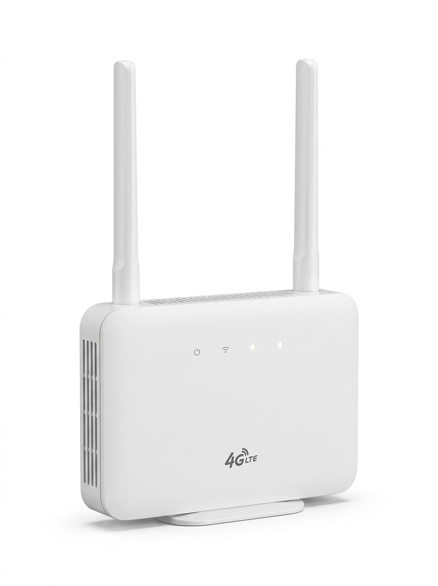 CP106 4G LTE Wireless CPE WiFi Router, 300Mbps High Speed with 5000mAh Battery, SIM Card Slot, VPN Support for Home & Office