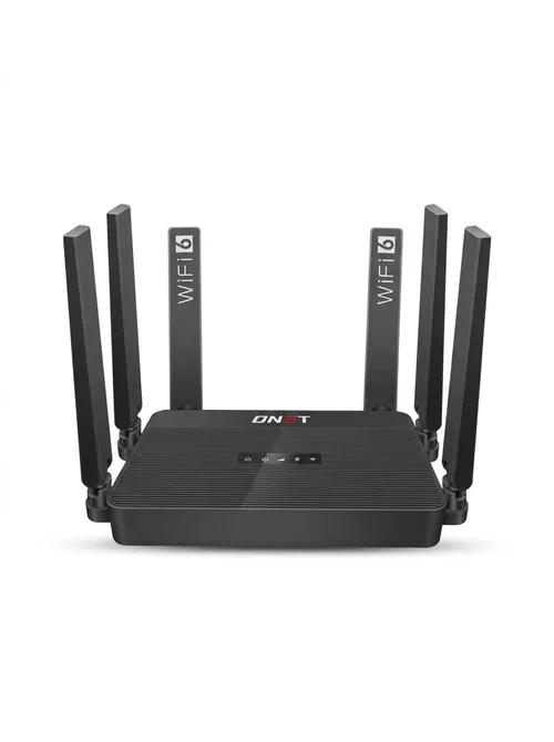 DNXT WR950 4G LTE WiFi 6 Desktop Router, Multi-Band B12/B17 Support, SIM Card Slot, High-Speed Wireless Gateway with Optional Battery