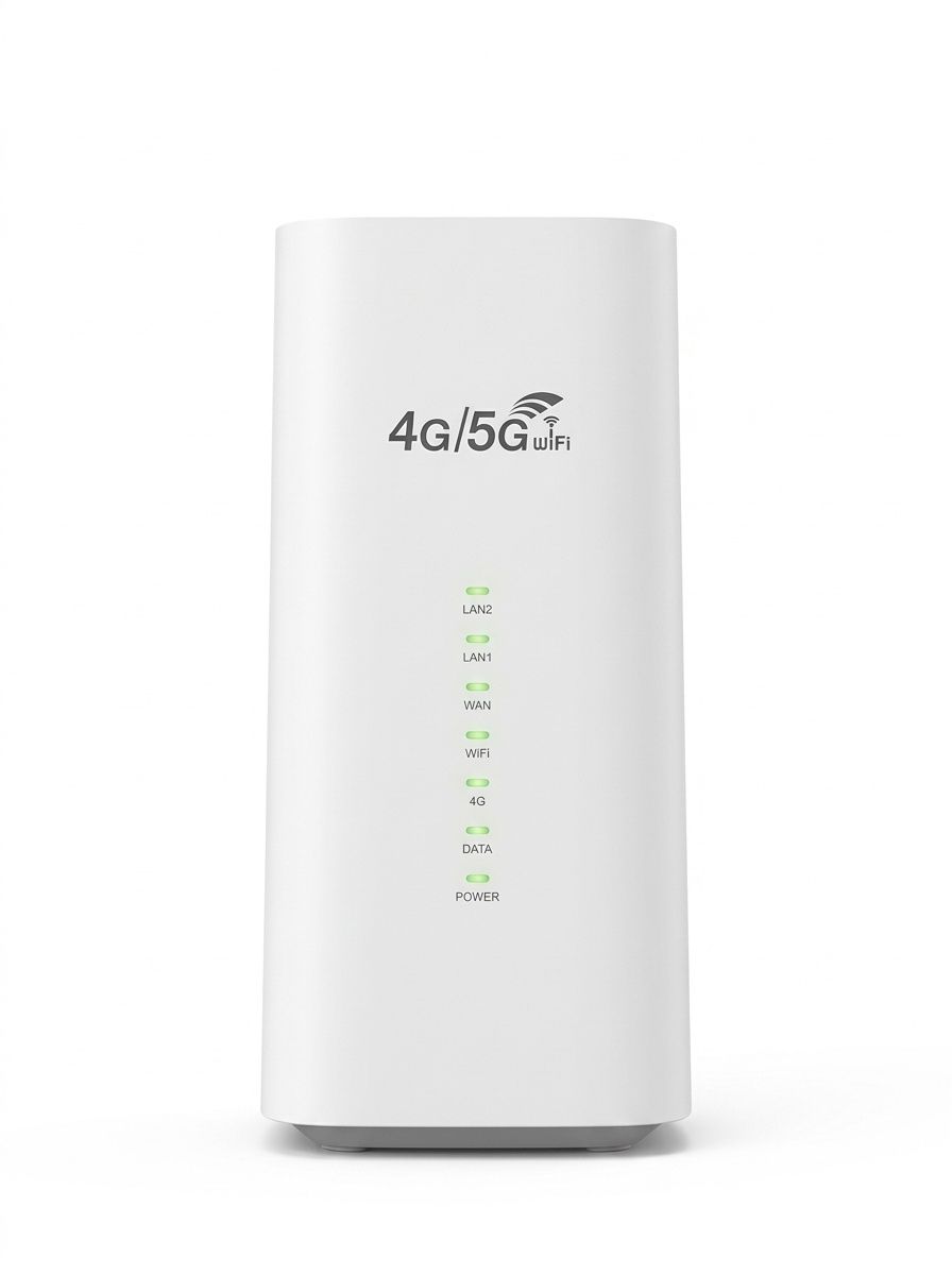 CPF101 4G LTE Wireless CPE Router, 300Mbps High Speed with SIM Card Slot, External Antennas, Supports up to 32 Users for Home & Office