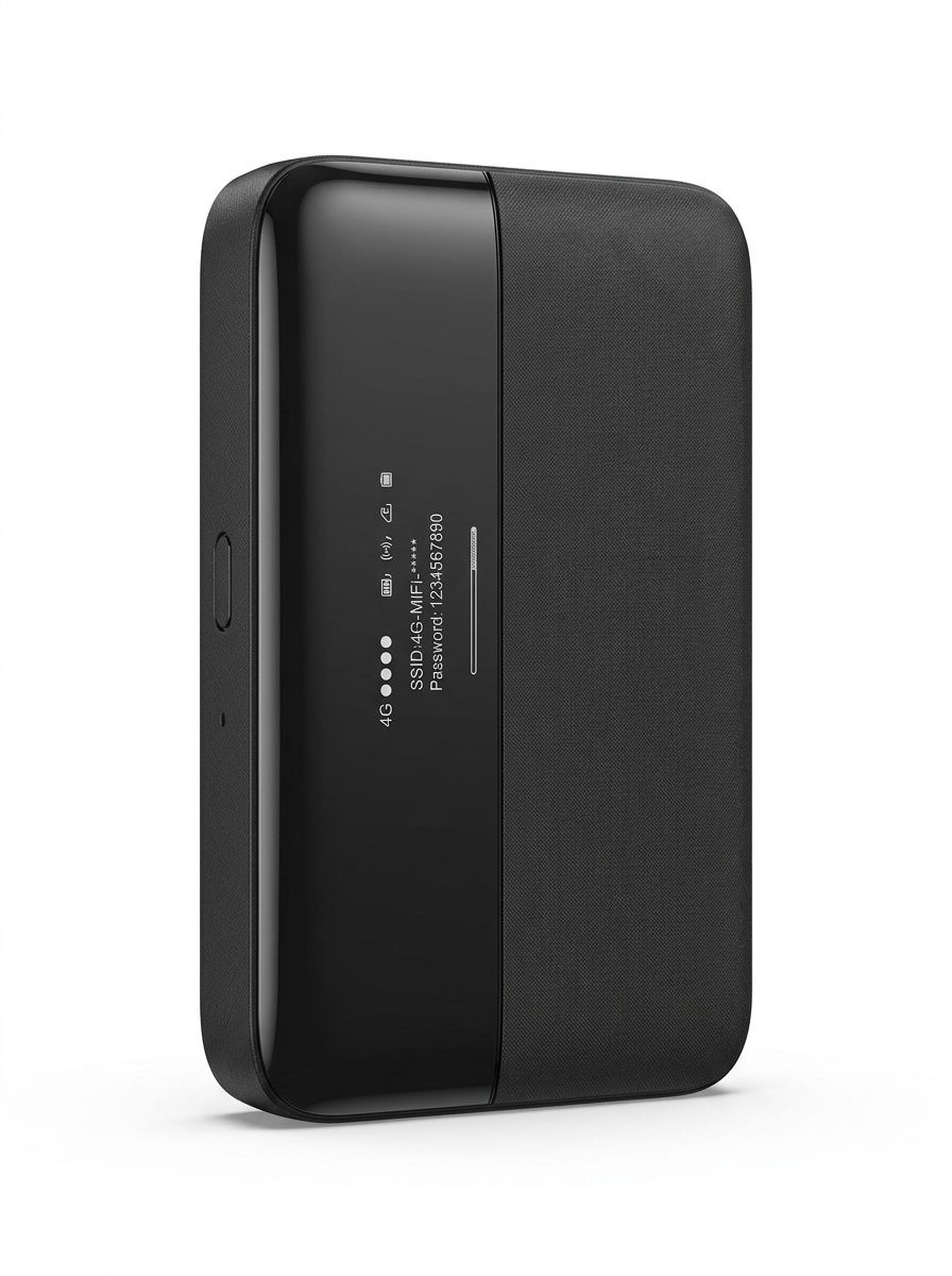 MC7 2-in-1 Portable 4G LTE WiFi Hotspot Router & 6000mAh Power Bank, 150Mbps Mobile MiFi with SIM Card Slot for 10+ Devices