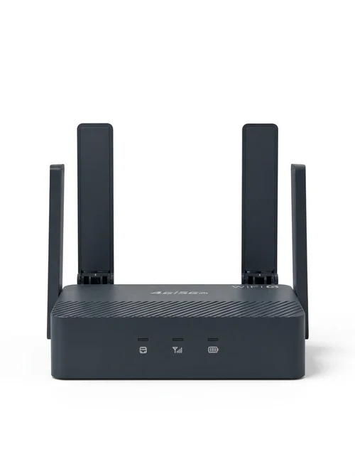 DNXT Q31 Portable 4G LTE WiFi 6 CPE Router with 3000mAh Battery, Type-C Charging, SIM Card Slot, Compact Wireless Hotspot for Home & Travel