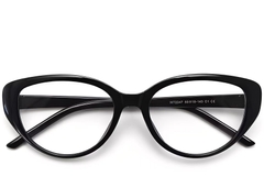 Oval Black TR90 Glasses #BS0423-0006