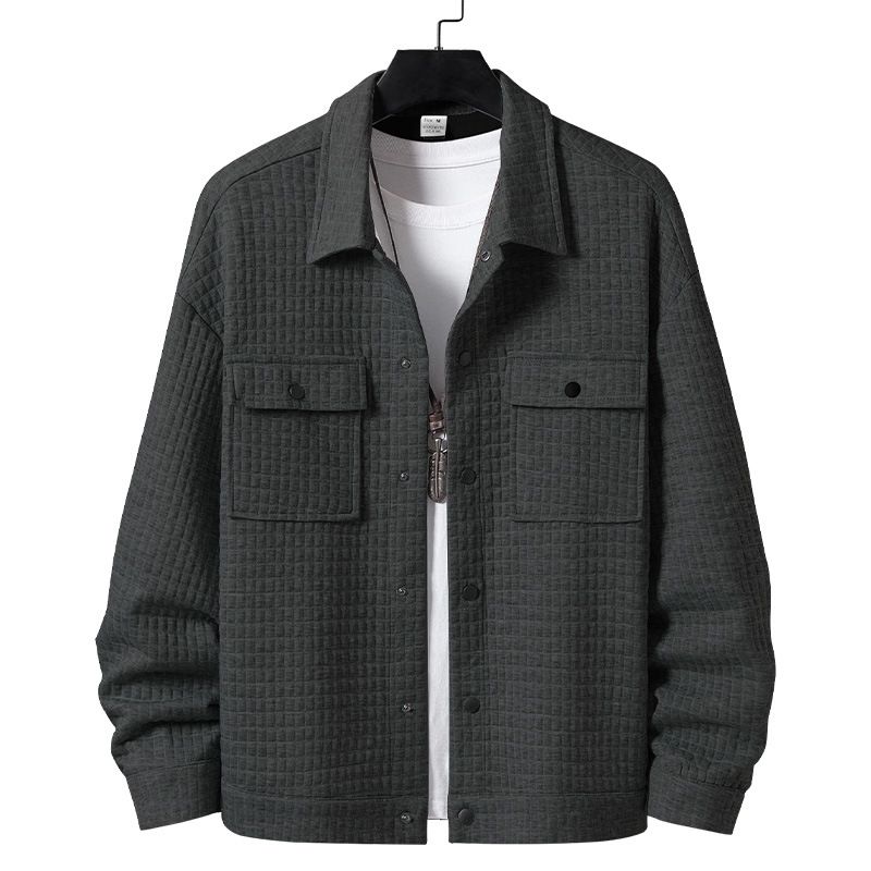 Men's Plaid Cardigan Sweater - Slim Fit Casual Zip-Up Knitwear NDF-00003