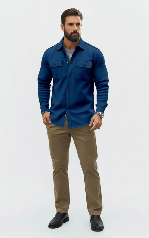 Men's Spring/Autumn Casual Slim Fit Jacket Fashion Outerwear NDF-00002