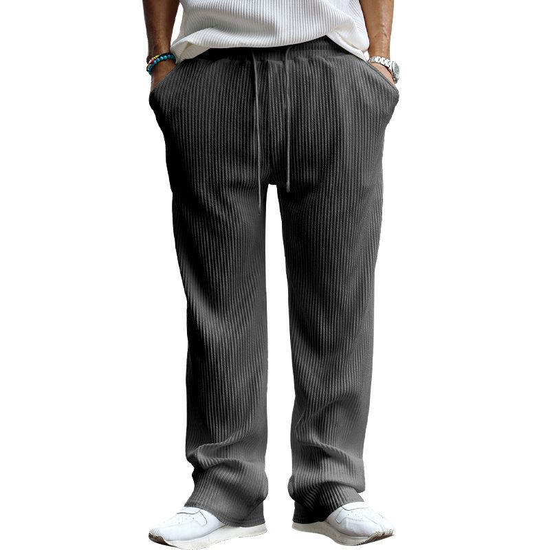 Men's Striped Wide Leg Lounge Pants Fashion Casual Trousers NDF-00002