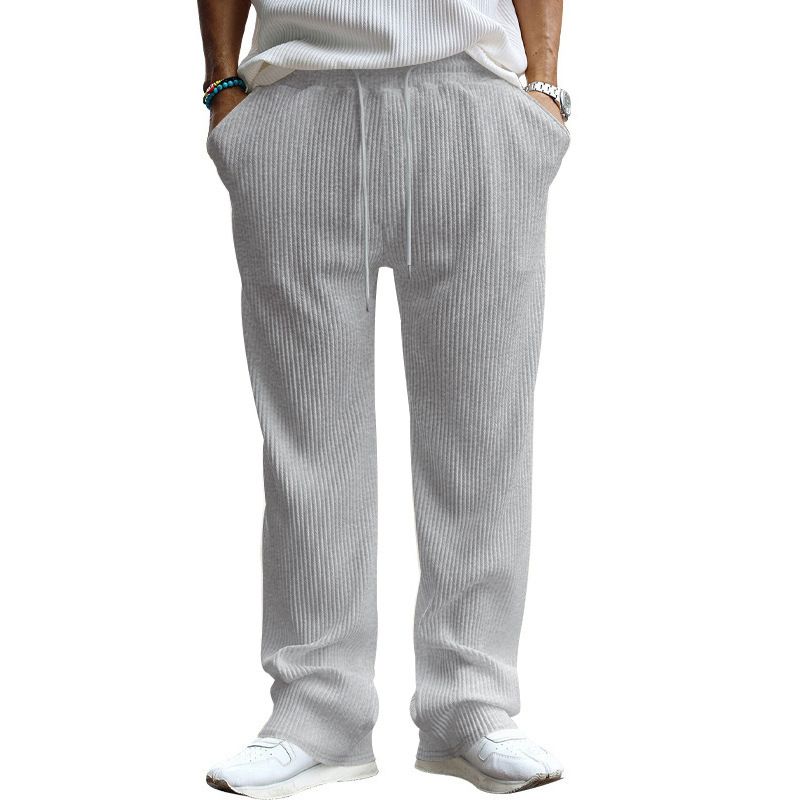 Men's Striped Wide Leg Lounge Pants Fashion Casual Trousers NDF-00002