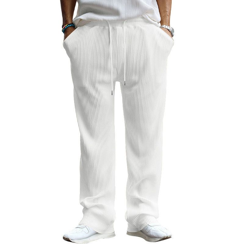 Men's Striped Wide Leg Lounge Pants Fashion Casual Trousers NDF-00002