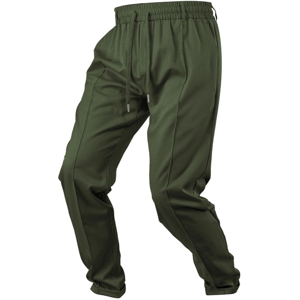 Men's Casual Linen Blend Pants - Lightweight Relaxed Fit NDF-00003