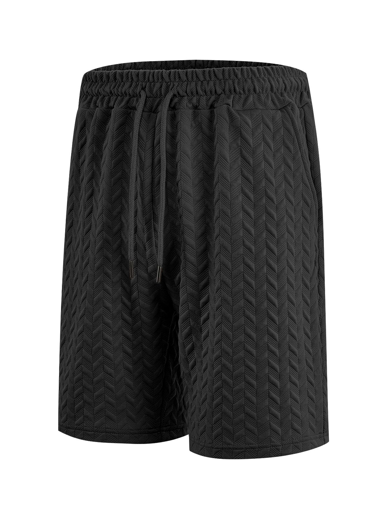 Men's Linen Drawstring Shorts Summer Casual Beach Pants NDF-00005