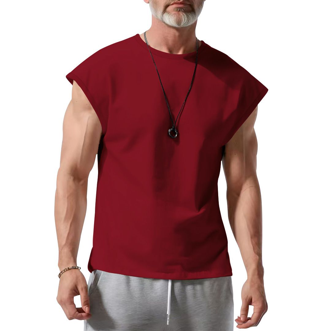 Sleeveless Men's Tank Top Undershirt - Summer Casual Loose Fit NDF-00011