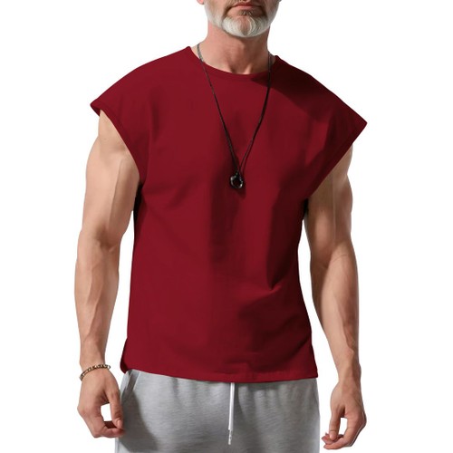 Sleeveless Men's Tank Top Undershirt - Summer Casual Loose Fit NDF-00011