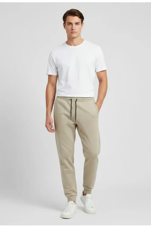 Pantaloni sportivi casual da uomo alla moda, modello NDF-00016, vendita all'ingrosso.
