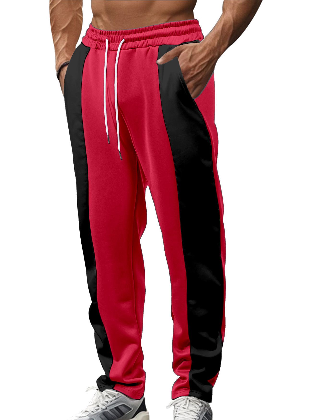 Cotton Blend Men's Joggers - Quick Dry Athletic Pants NDF-00019