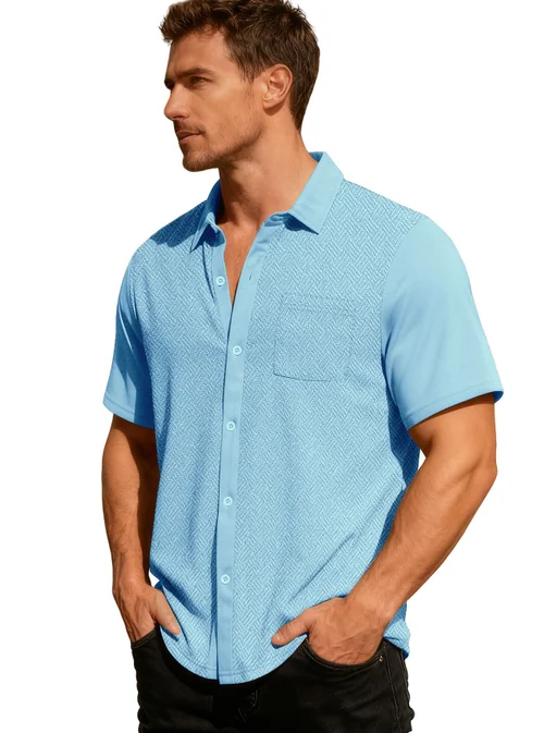 Polo in maglia di lino - Cardigan estivo traspirante NDF-00050