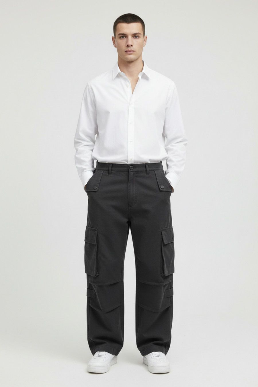 Tactical Cargo Pants Men Quick Dry Loose Fit Trousers NDF-00022