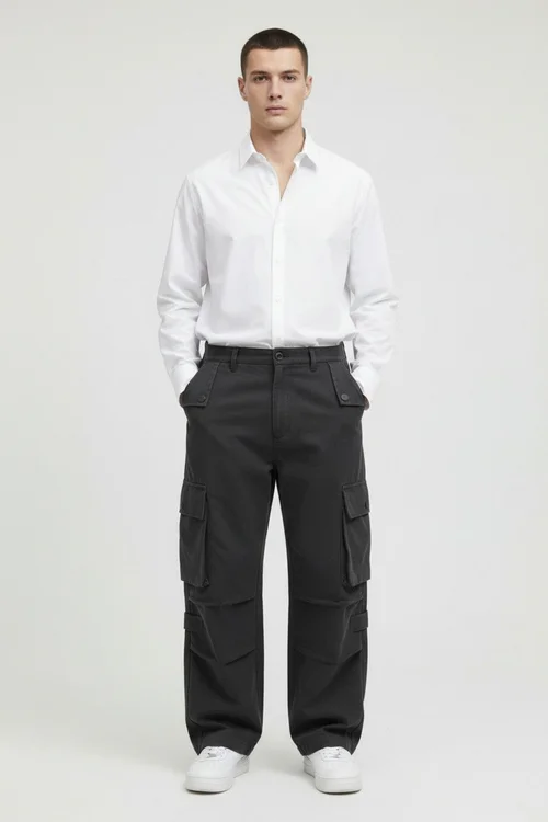 Pantaloni cargo tattici da uomo, ad asciugatura rapida, vestibilità ampia NDF-00022
