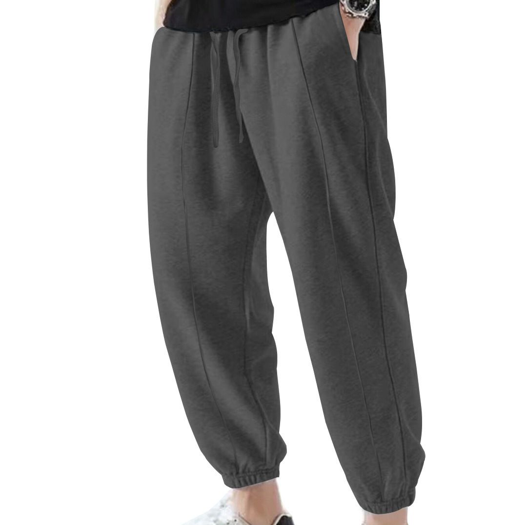 Men's Summer Casual Joggers Solid Color Loose Fit NDF-00026