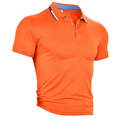 Polo da uomo ad asciugatura rapida - Top sportivo estivo casual da golf NDF-00027