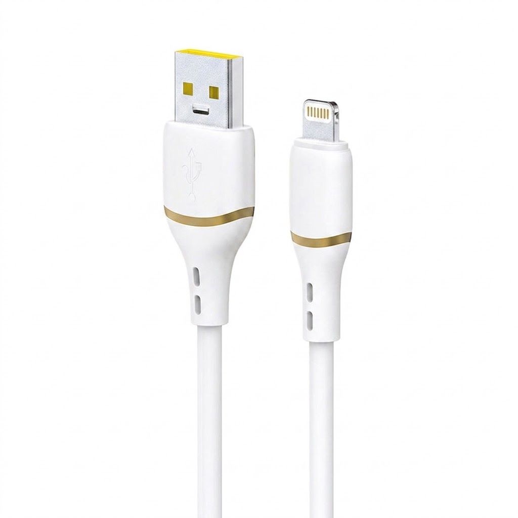 100W PD Fast Charge Braided USB-C to Lightning Data Cable, 480Mbps Transfer, 23cm, Black