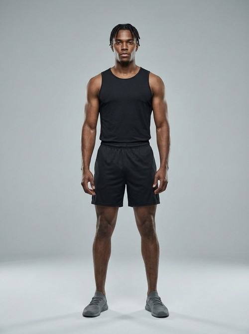 Loose Fit Summer Solid Training Shorts for Men: Quick-Drying Athletic Performance Gear