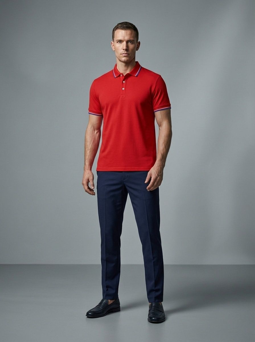 High Quality Quick-Dry Polo Shirt for Men: Breathable Casual Performance Workwear Top