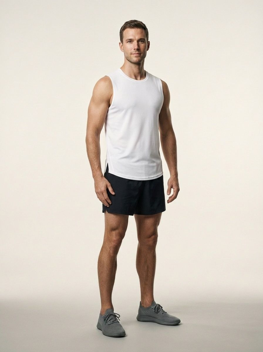 Slim Fit Quick-Dry Summer Training Vest for Men: Breathable High Elasticity and Moisure Wicking Fitness Top